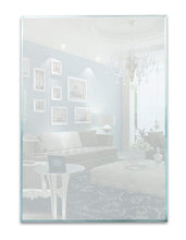 Load image into Gallery viewer, Save on frameless rectangular wall mirror 24 w x 36 h large beveled edge glass panel hangs horizontal vertical for vanity bathroom bedroom gym free perfume tray with every purchase 24 x 36