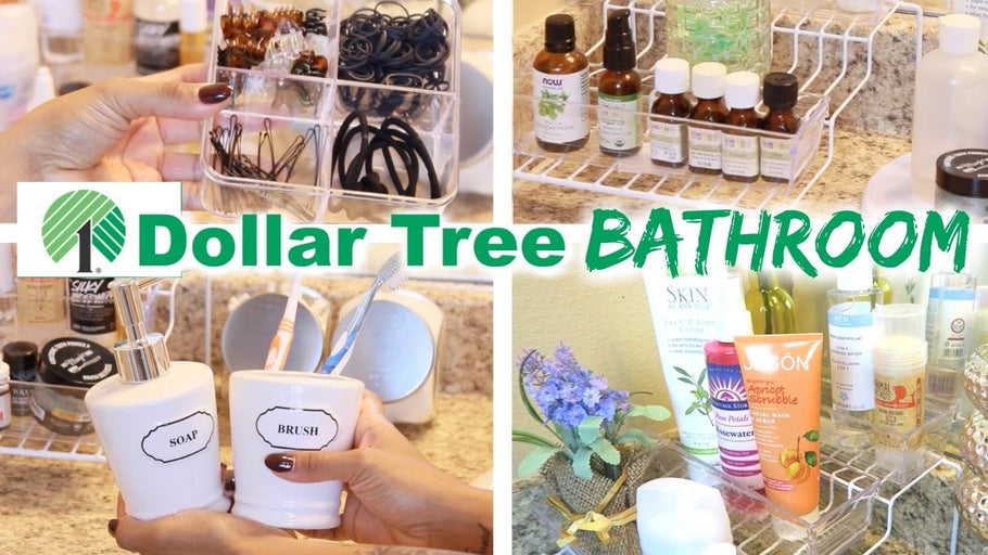 RyMingTahn Here! Check out my Cheap & Easy Dollar Tree Bathroom Organization ideas