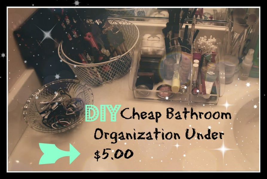 Just me sharing my tips as I clean my bathroom counter and organize my make-up