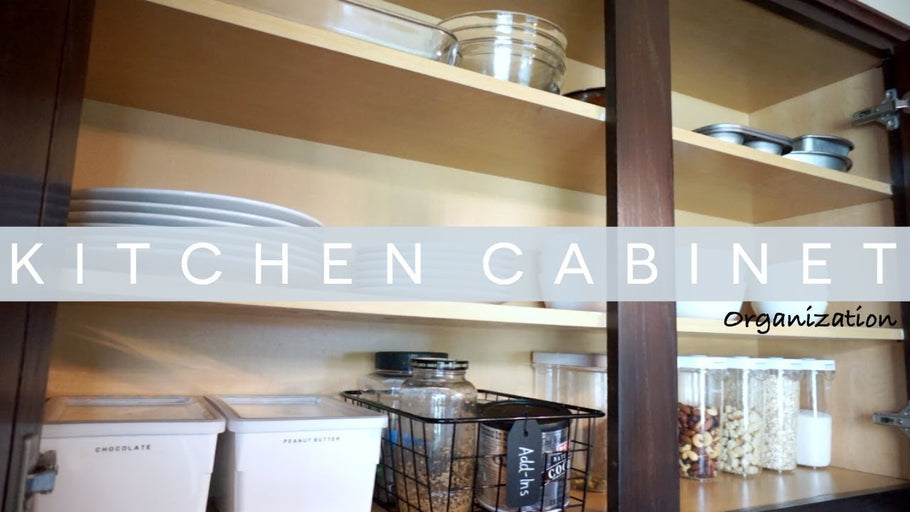 Kitchen Cabinet Organization & How I Organize My Cabinet | Rescue My Space by juditheorganizer (2 years ago)