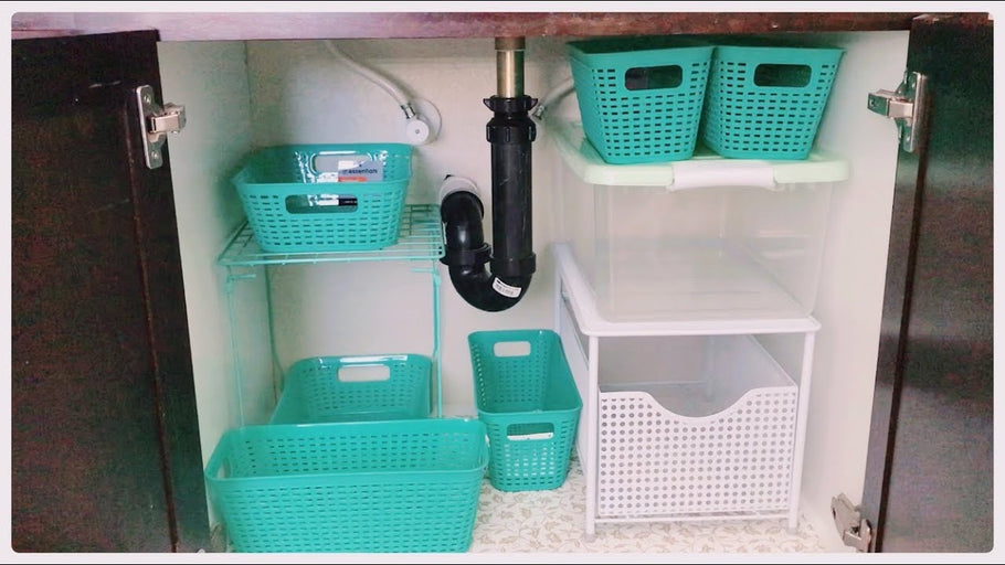 Hi everyone, join me as I organize the space under my bathroom sink using inexpensive organizers from dollar stores