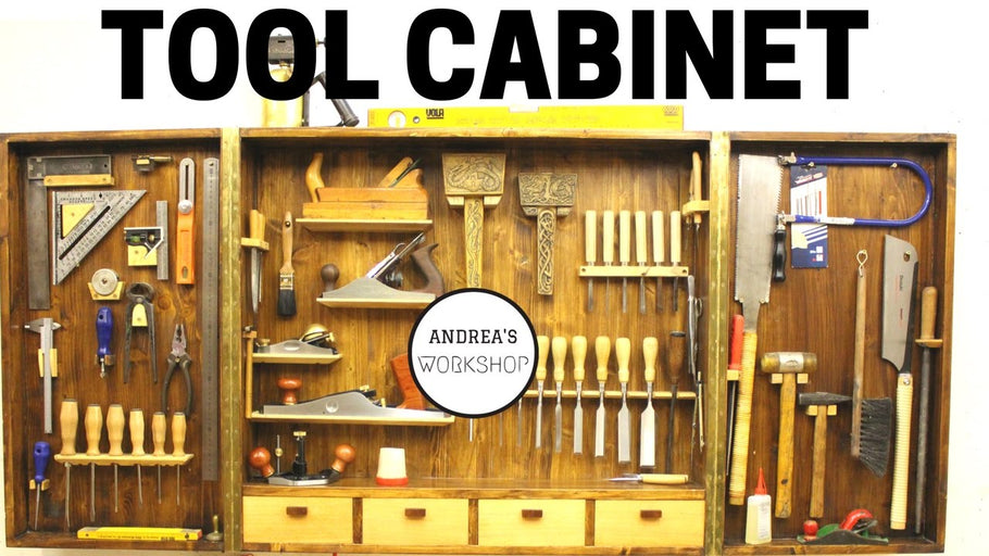 Making a Hand Tool Cabinet Organizer by Andrea's Workshop (4 years ago)