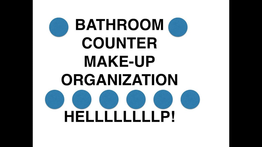 Reorganize my vanity and cosmetics with me