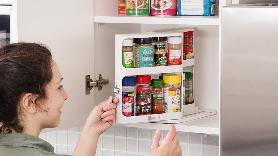 Cabinet Caddy | Instant Access Cabinet Organizer by The Grommet (1 year ago)