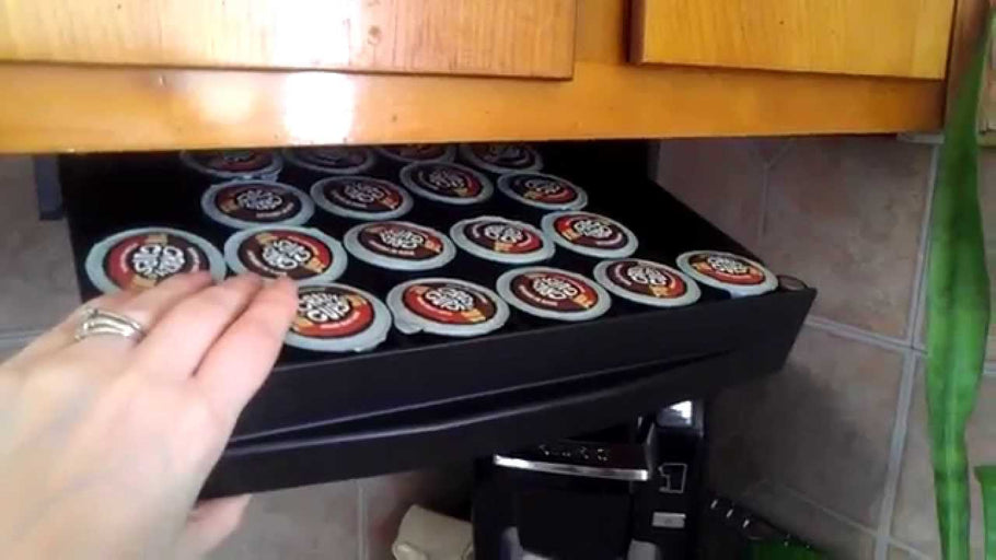 Konceal K-Cup Under the Cabinet Organizer Drawer by Simply Nerdy Mom (5 years ago)