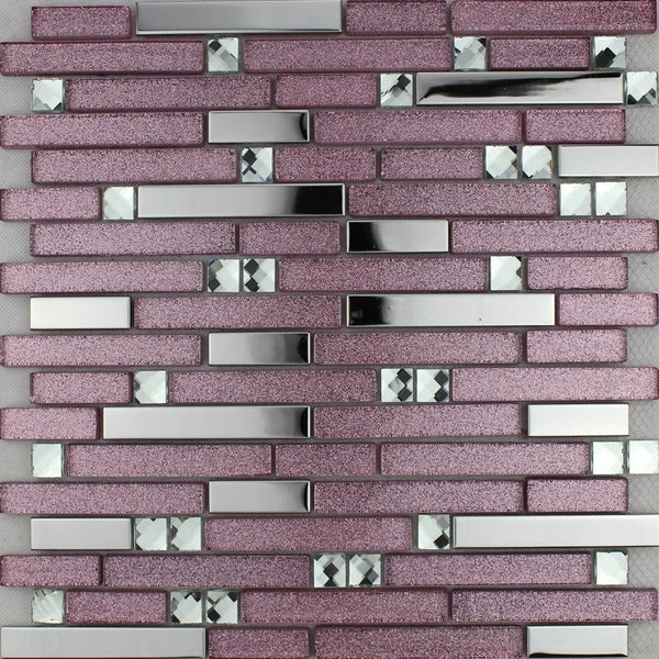 Gorgeus Glass Mosaic Wall Tiles