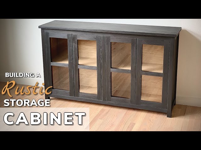 Easy DIY Storage Cabinet Build | How To Build A Wood Storage Cabinet by Bourbon Moth Woodworking (9 months ago)