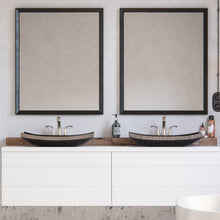 Load image into Gallery viewer, Storage maykke dani 36 bathroom vanity cabinet in birch wood white finish modern and minimalist single wall mounted floating base cabinet only ysa1203601