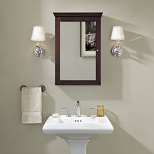 Load image into Gallery viewer, Get crosley furniture lydia mirrored bathroom wall cabinet espresso